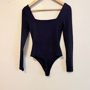 Babaton Black bodysuit